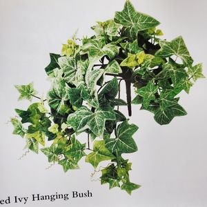 Frosted Ivy Hanging Bush NEW Home Interiors 19" high Greenery Artificial floral